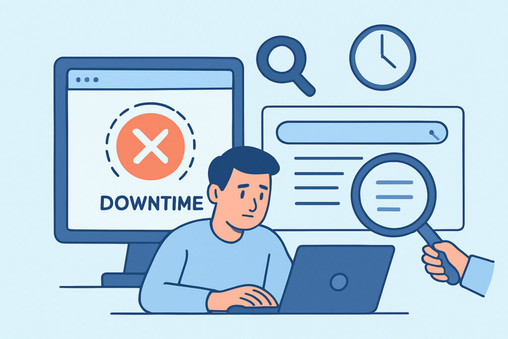 How Search Engines React to Frequent Website Downtime