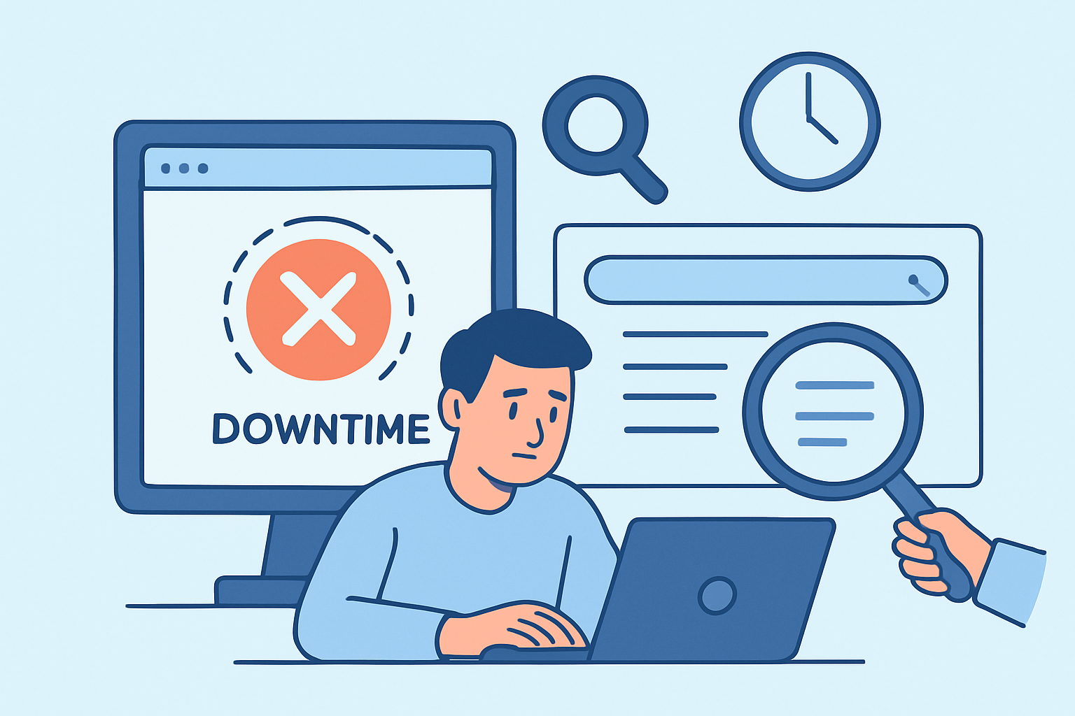 How Search Engines React to Frequent Website Downtime
