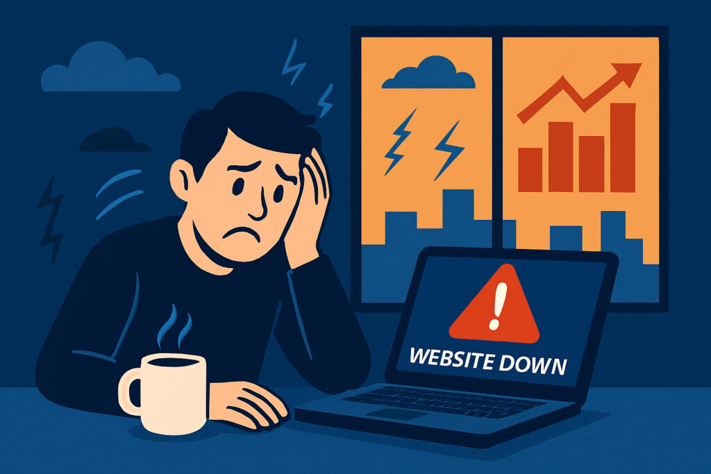 Website Downtime During Peak Hours: A Disaster Scenario